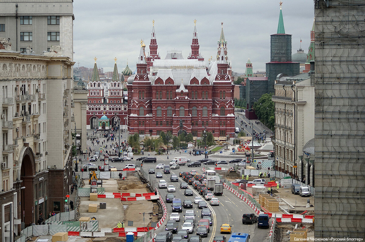 Москва на тверской улице