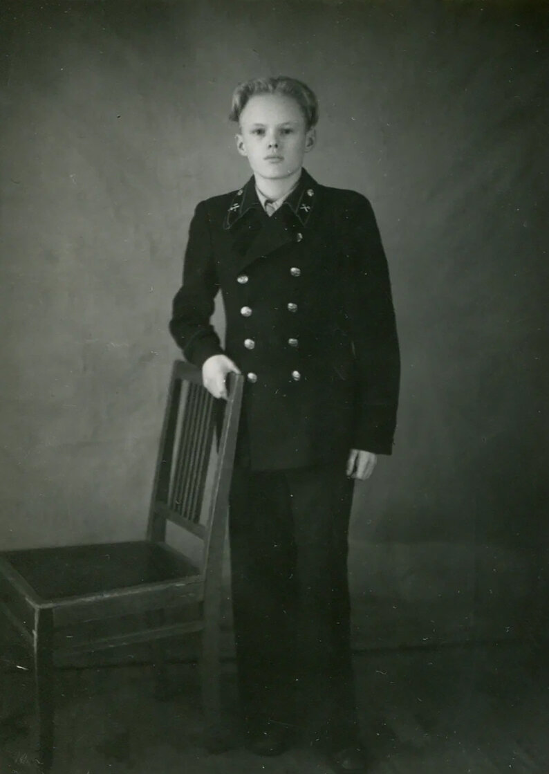 Вадим Старков,  студент техникума,  нач 1950-х гг. 