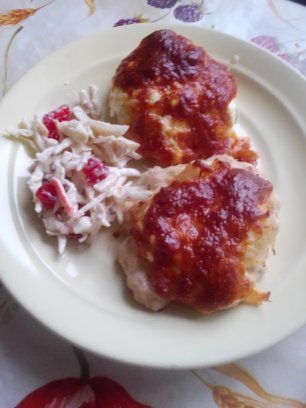 Мясо под сырной корочкой