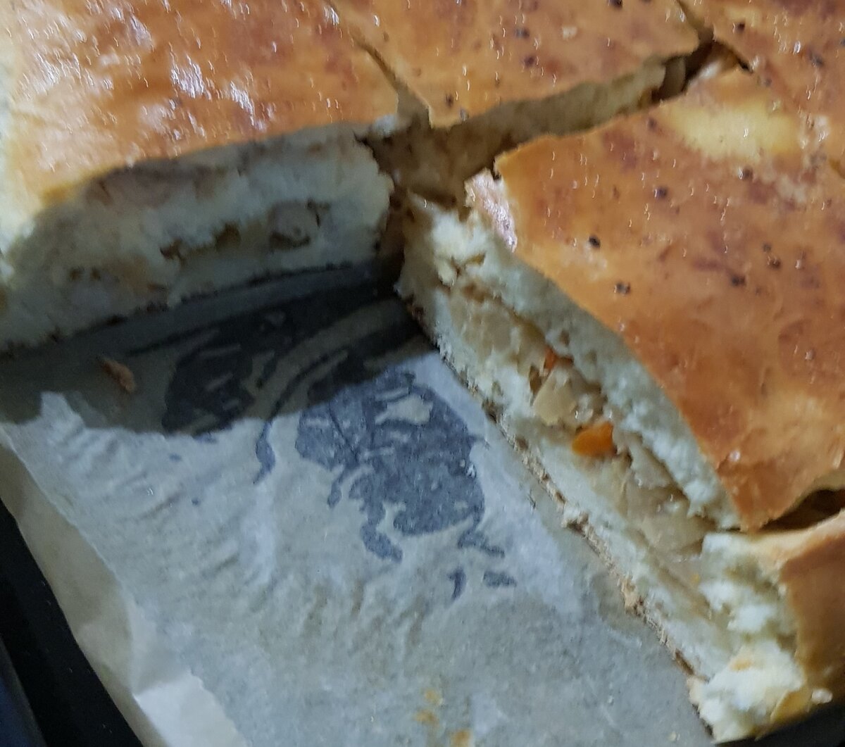 Пирог  с капустой