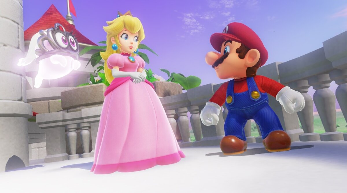 Mario & Peach