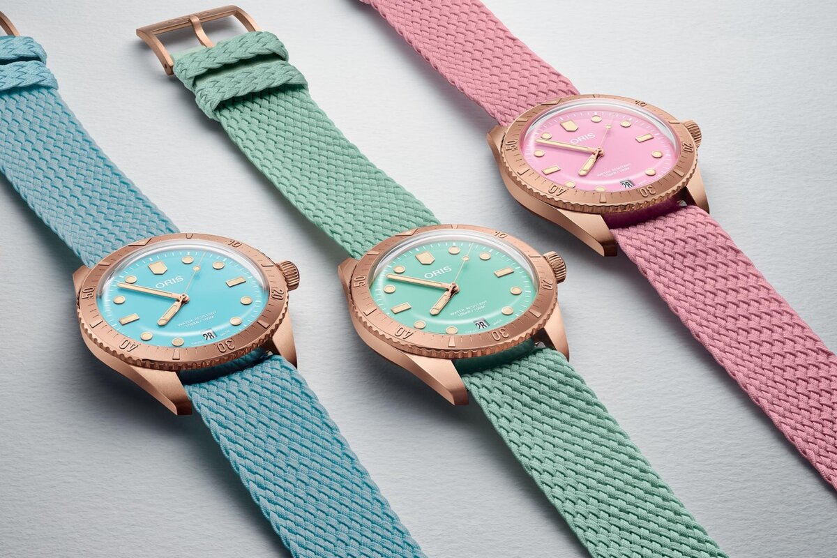 Oris: коллекция Cotton Candy 