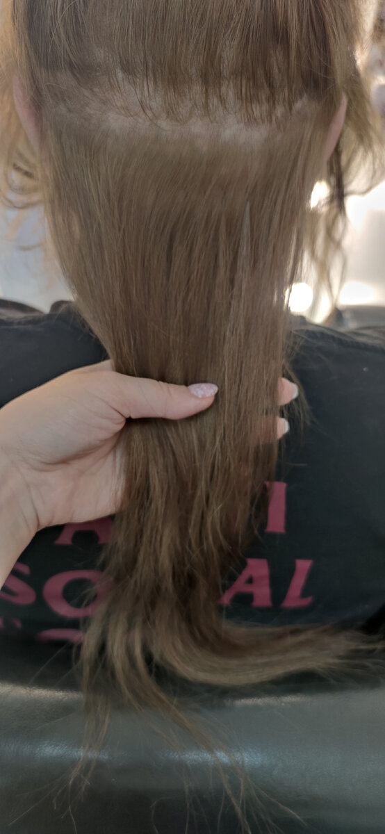 Вот такая картина с выпавшими волосами 