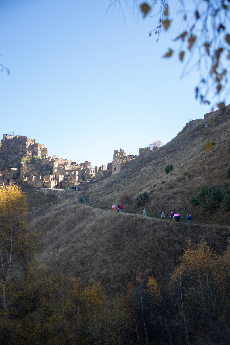 Дорога к Гамсутлю, фото Заира Хамидова