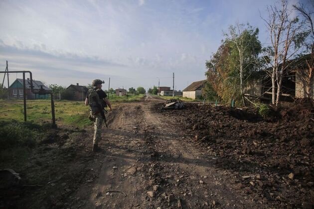    ВСУ в оккупированном Артёмовске EPA/STR/ТАСС