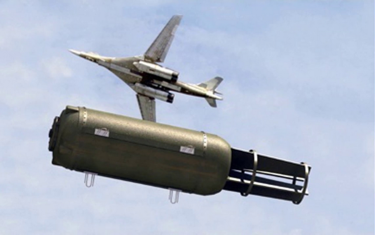 "Папа всех бомб" в полете