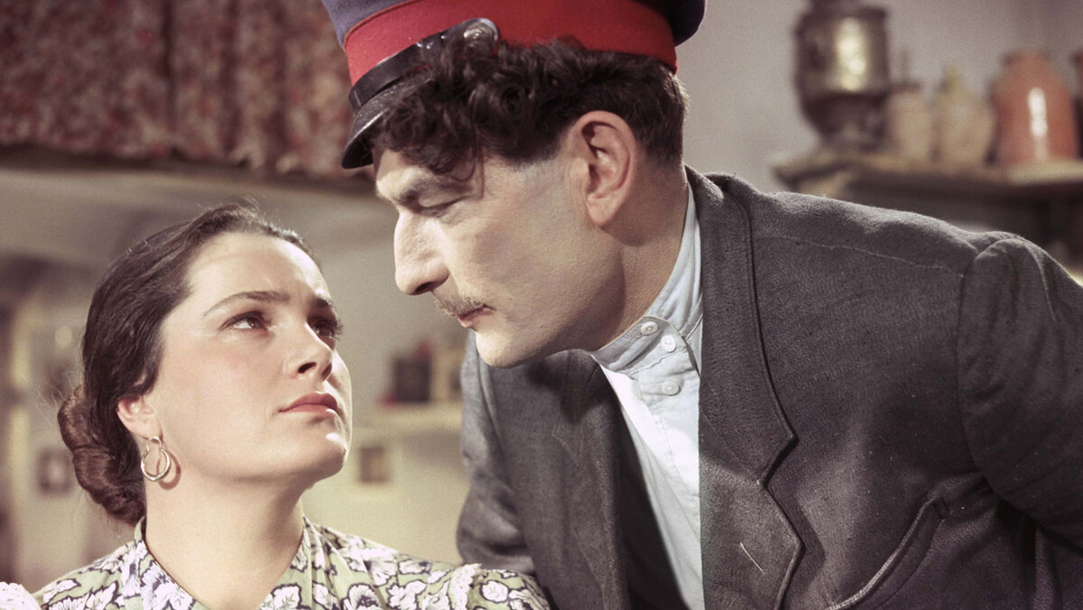 Кадр из фильма "Тихий Дон", 1957 г.