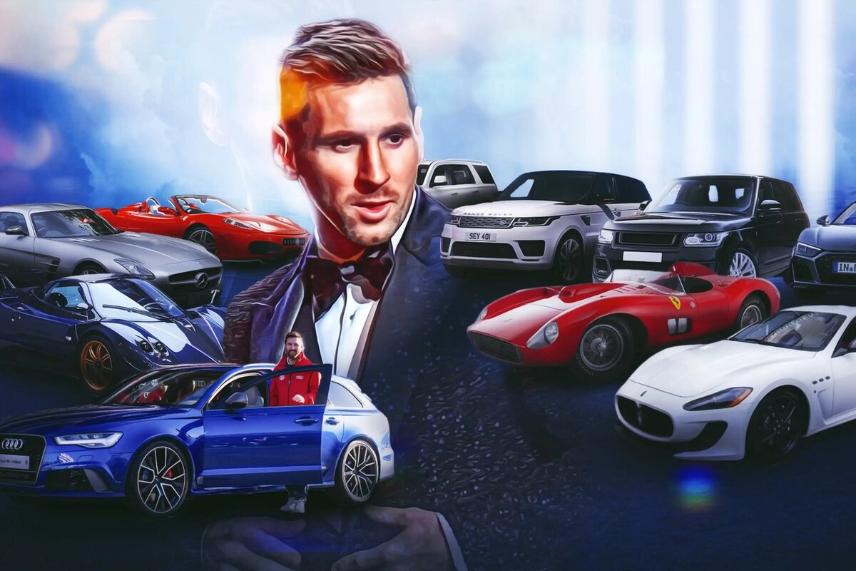     На каких автомобилях ездит Лионель Месси: от универсала Audi до редкой Ferrari за миллионы долларов