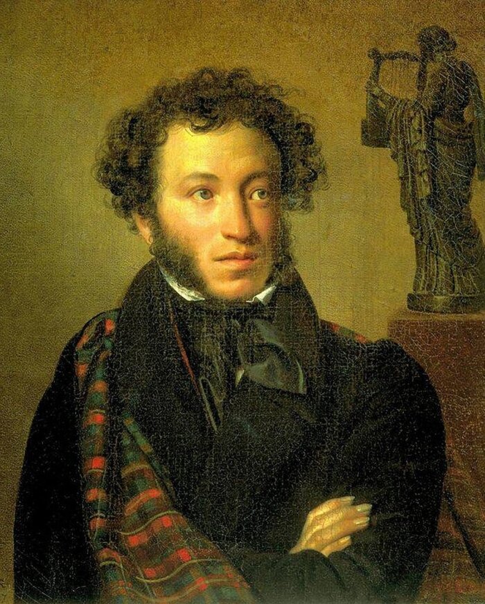 Портрет А.С. Пушкина. Художник Кипрянский. Изображение из открытого источника Яндекс