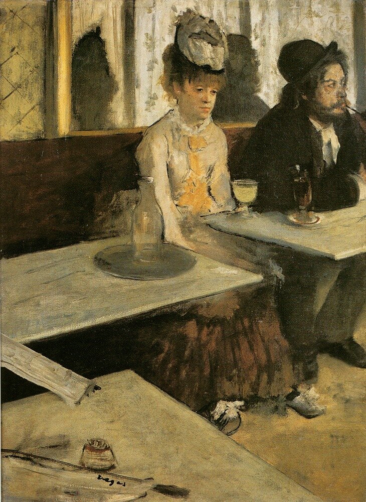 Эдгар Дега "Абсент", 1876