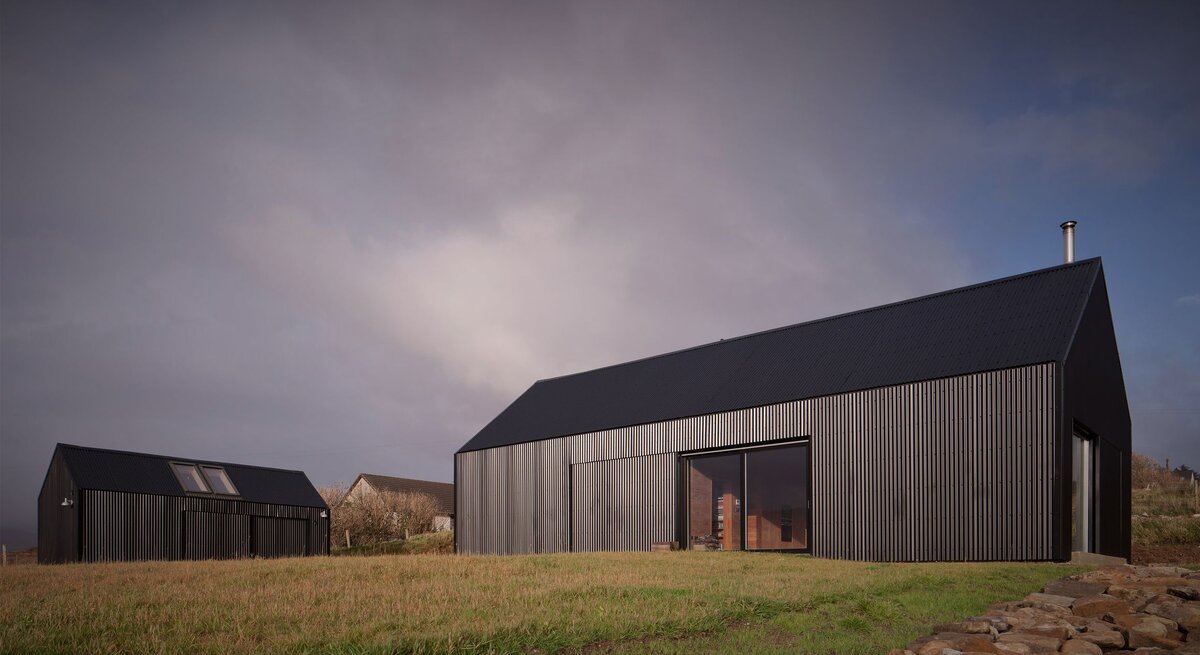 Черный сарай дом на острове Скай Мэри Арнольд-Форстер Архитекторы
