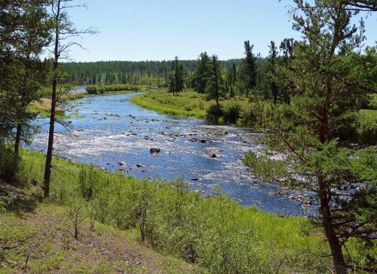 Река Конда. Фото Научно-популярная энциклопедия «Вода России