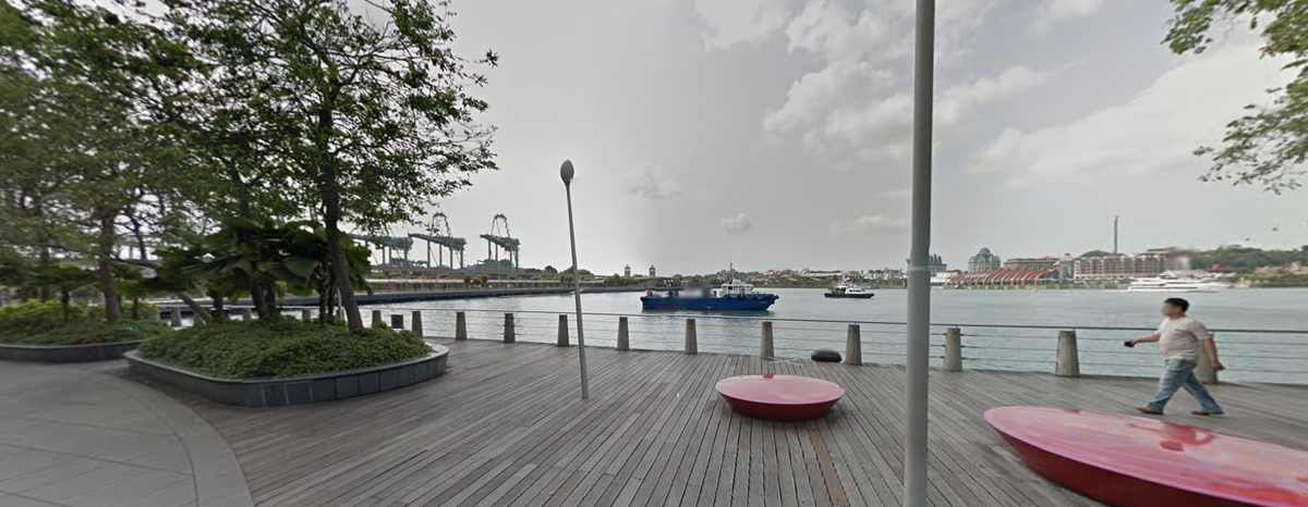Вот так выглядит выход из ТЦ Vivo City, который Вам нужен.