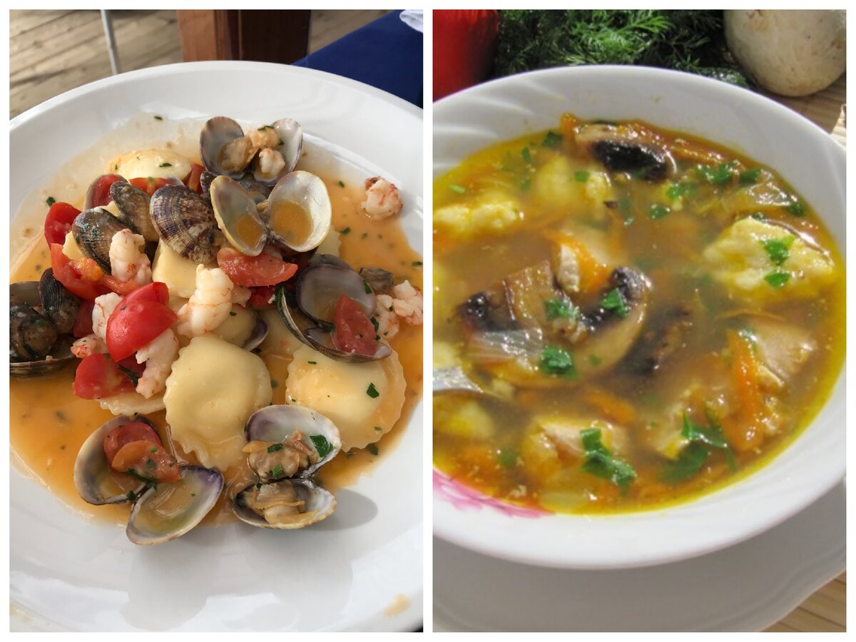 Итальянское первое блюдо против русского.