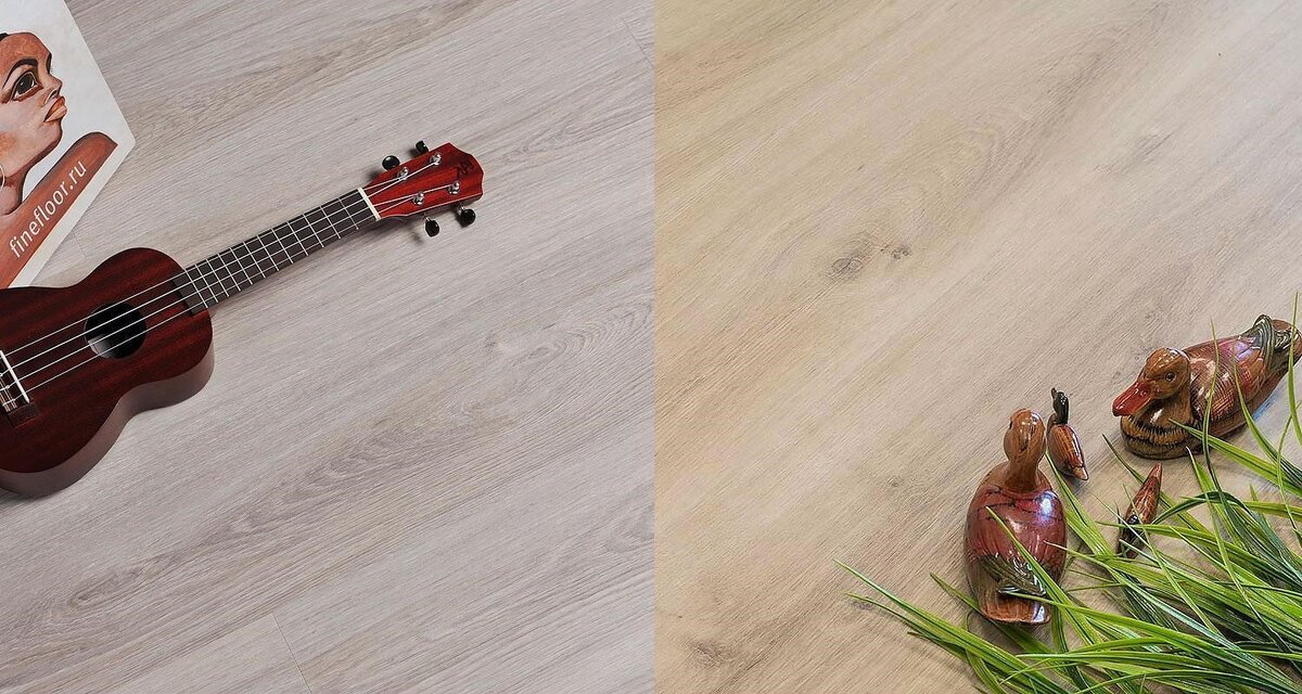 Слева – замковая плитка, справа – клеевая. Визуально ни за что не отличишь одну от другой, хотя между ними есть существенная разница