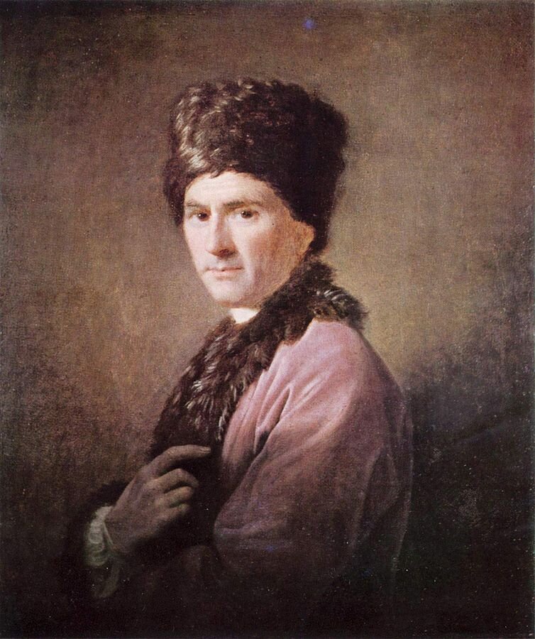 1. Жан-Жак Руссо в армянском костюме. Этот портрет был написан, когда Руссо находился в изгнании в Лондоне в качестве гостя шотландского мыслителя Дэвида Юма. (худ. Аллан Рамзи)