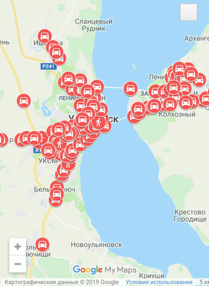 Каждый знак-это камера на полосу, либо скорость, либо пешехода.