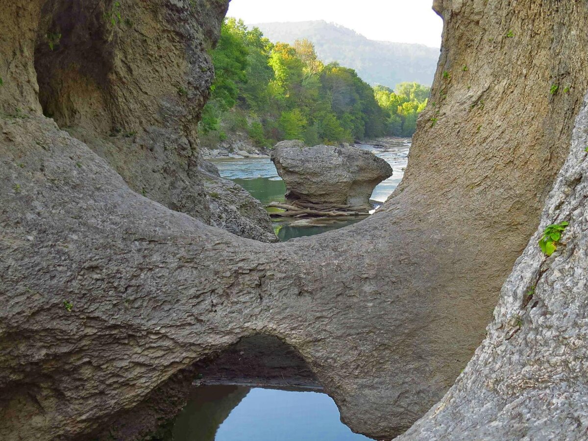 Река белая Хаджох