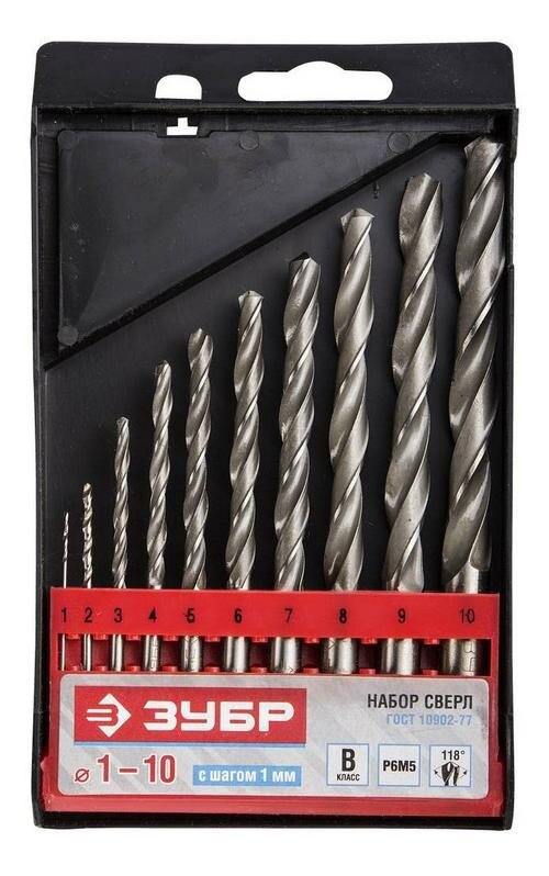 Размеры и параметры удлиненных тонких сверл в соответствии с производителями