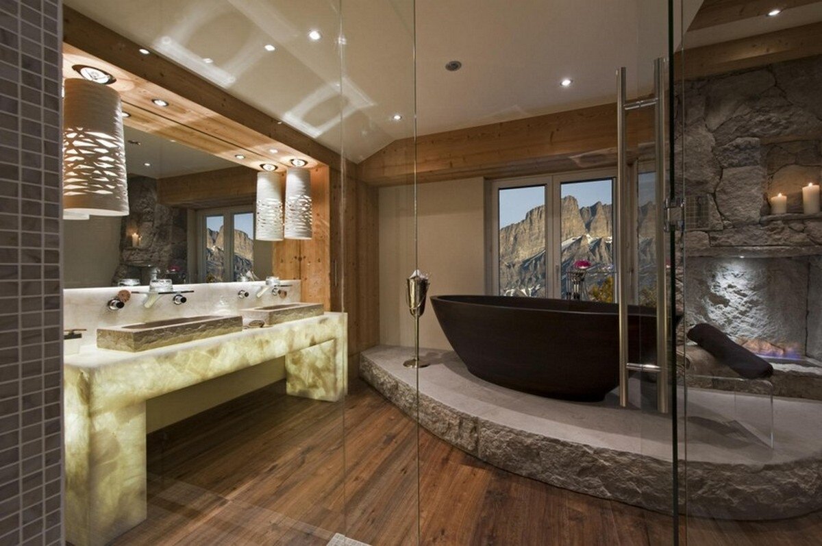 Ванная интерьер. Современная ванная комната. Стильные Ванные комнаты. Дизайн интерьера ванной комнаты.