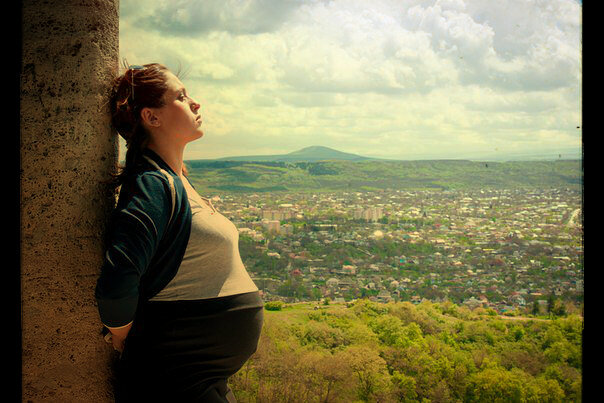 первая моя беременность. 