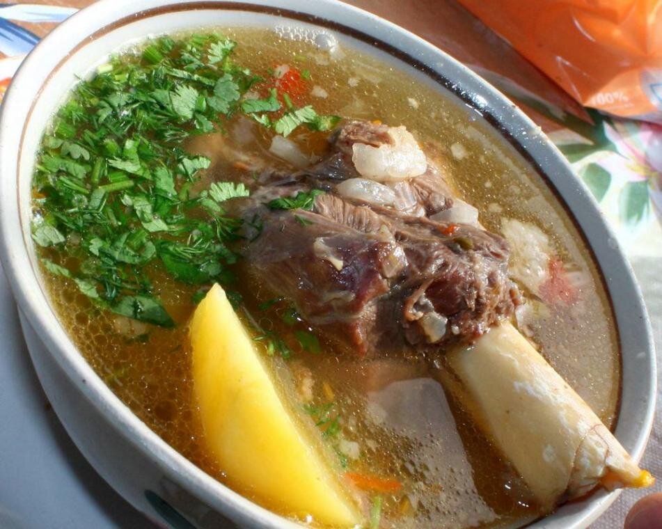  СУП ШУРПА ИЗ БАРАНИНЫ