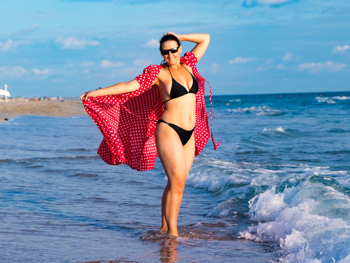 Крым. Поповка. Пляж.