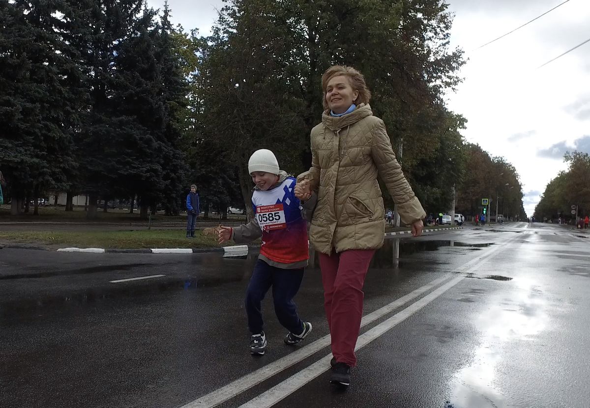 Андрей Шефер на Железногорском городском забеге #ВСЕНАСПОРТРФ