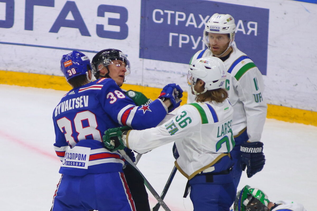 Петербургский СКА обыграл "Салават Юлаев" со счетом 4:1