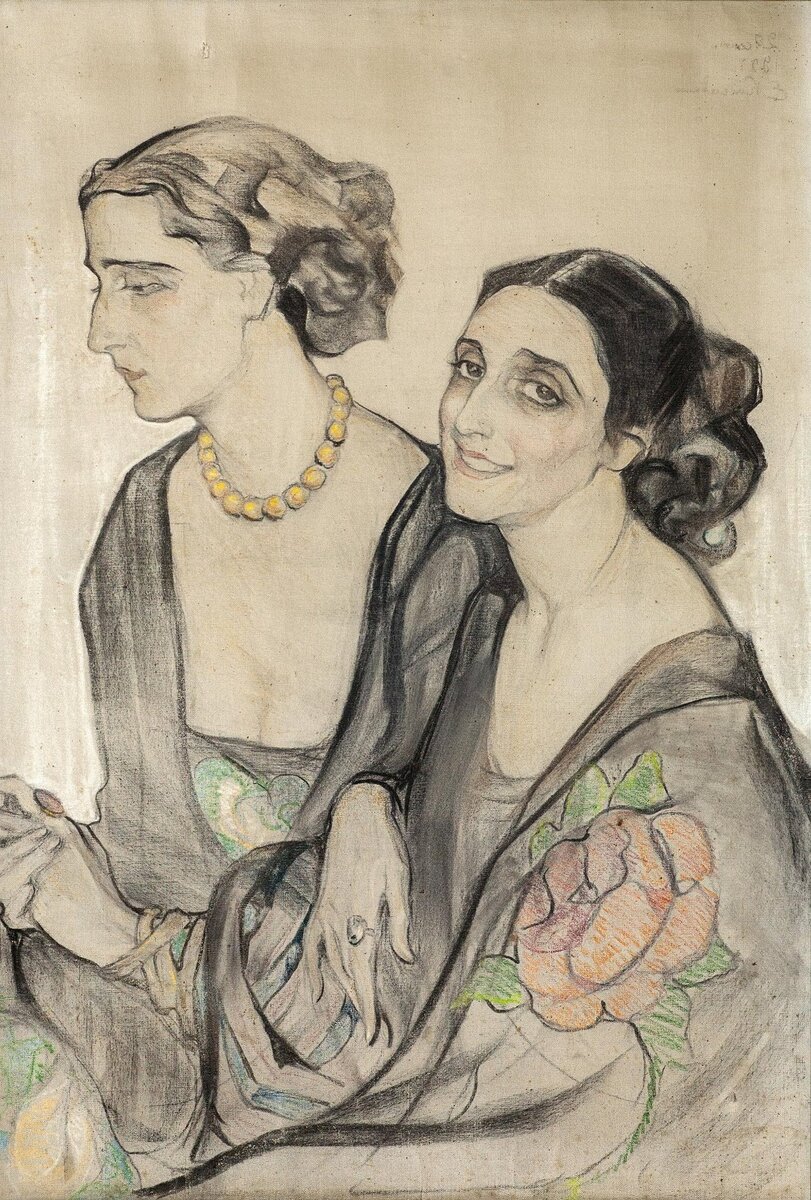 Киселева Е.А., «Прекрасные дамы»,1927