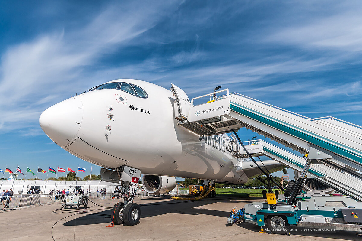 Maks 2019. A350 на Максе. А 350 на Максе 2019.