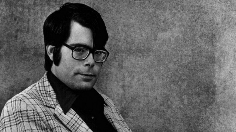 Стивен Кинг в фотосессии 1975 года