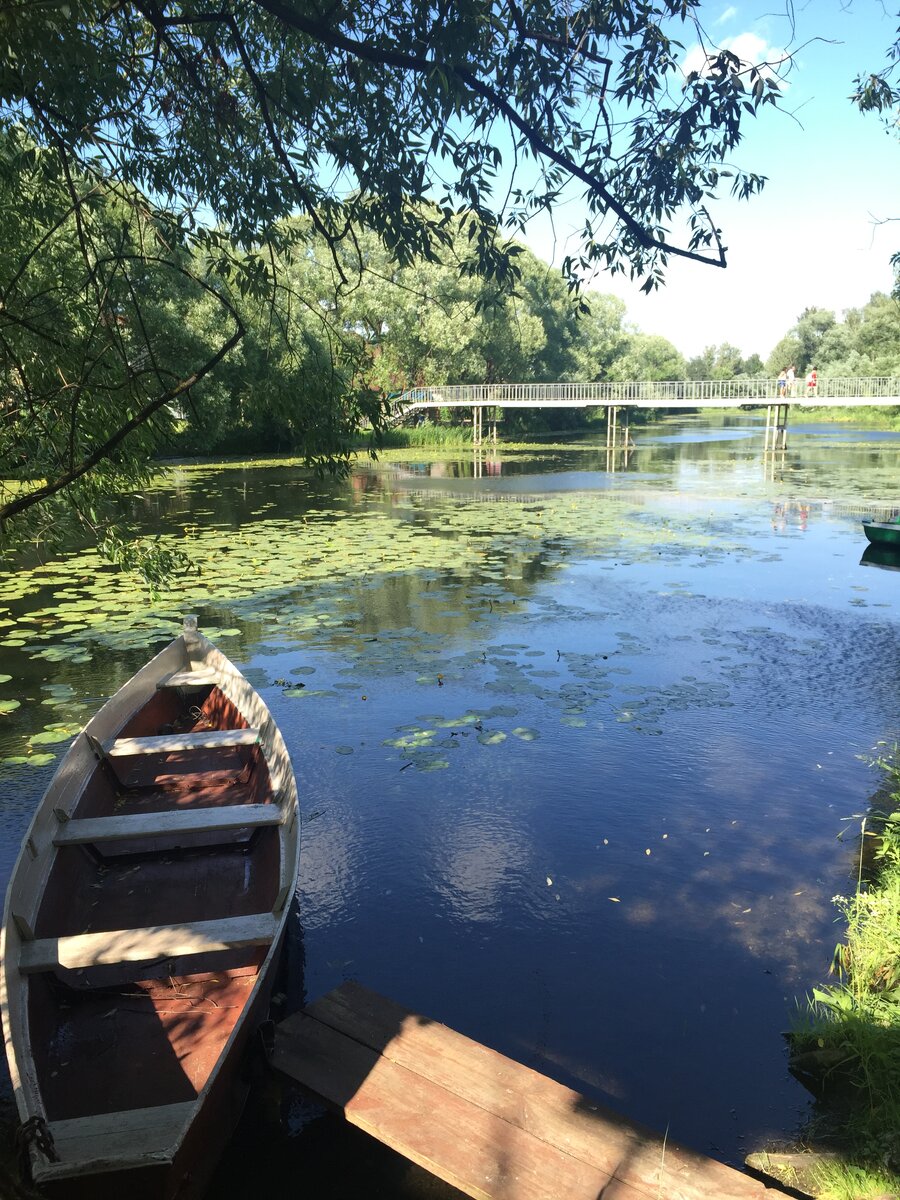 Эту лодку я написала маслом. Сама. На холсте.  Ниже смотрите.