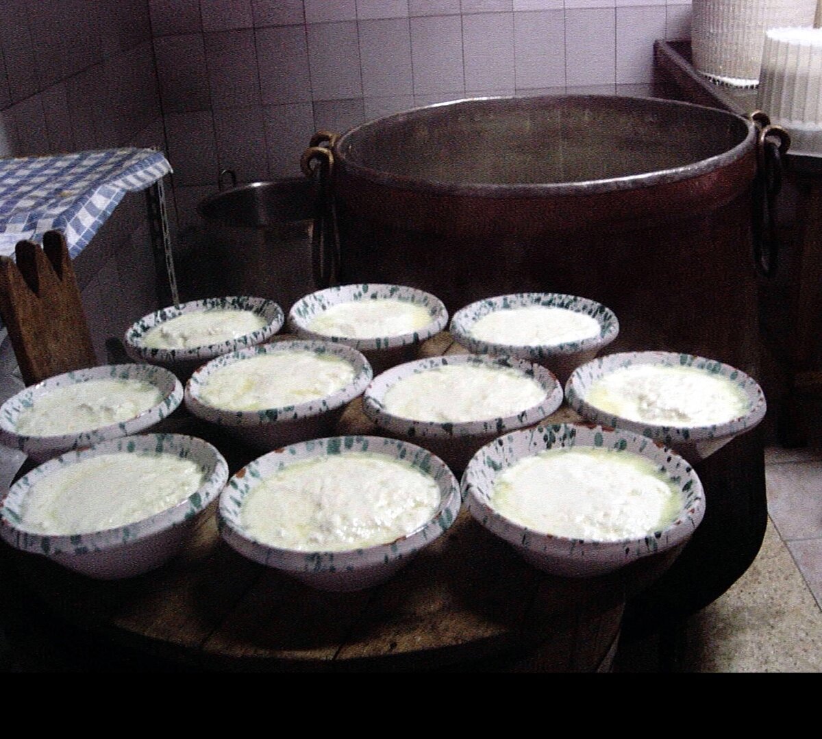 Свежеприготовленная рикотта