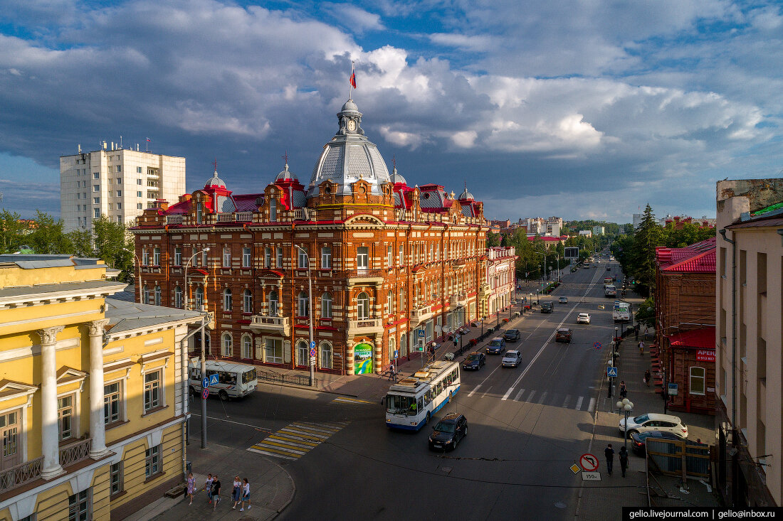 Томск с высоты — сибирский город студентов | Gelio | Слава Степанов | Дзен