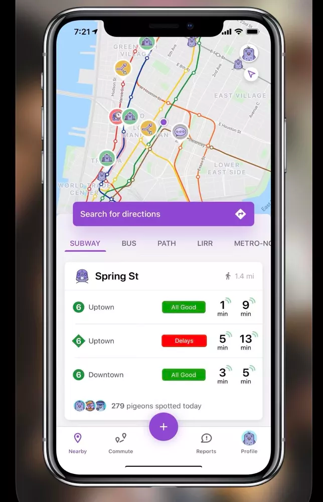 Приложение Google Pigeon расширяется до пяти новых городов.