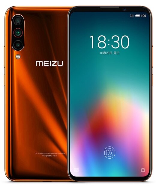 Meizu 16s в трех расцветках