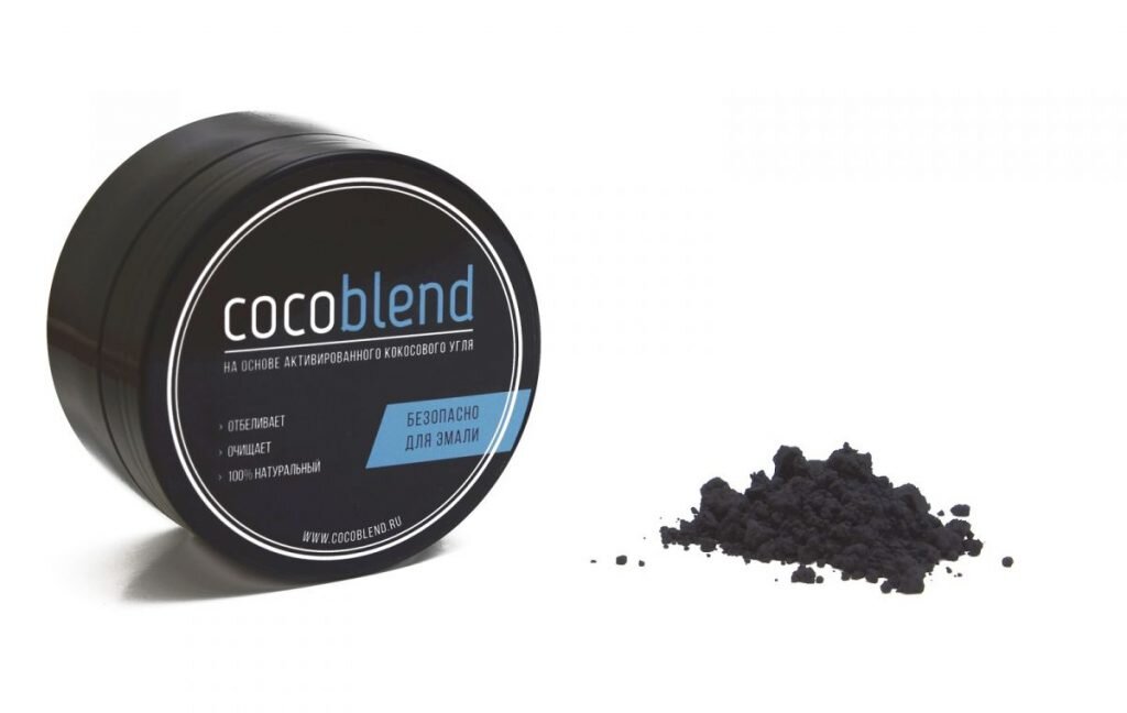 Черный уголь для белых зубов - это работает!