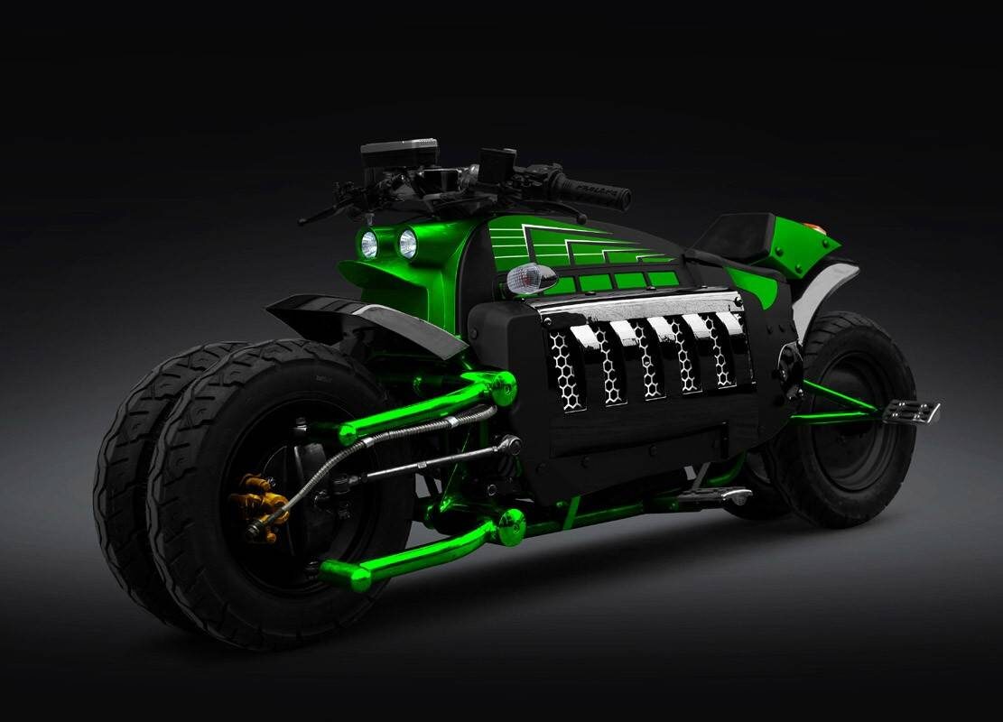 Dodge Tomahawk — самый быстрый мотоцикл в мире.