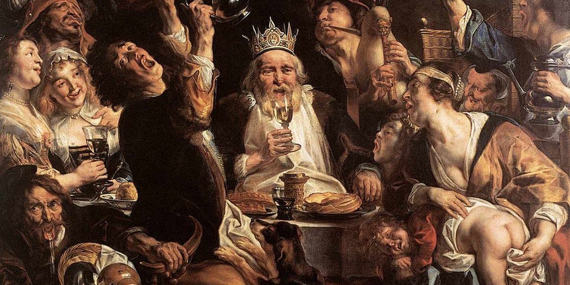 Картина бобовый король якоб йорданс