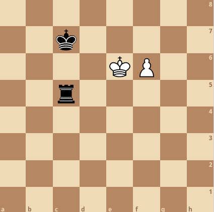 Ход белых. Сможем провести пешку или ничья?