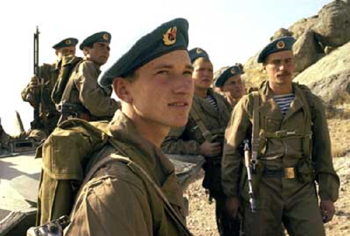 Советские десантники. Фото для иллюстрации из Интернета