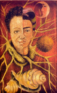 "Diegi and I" Frida Kahlo, 1944