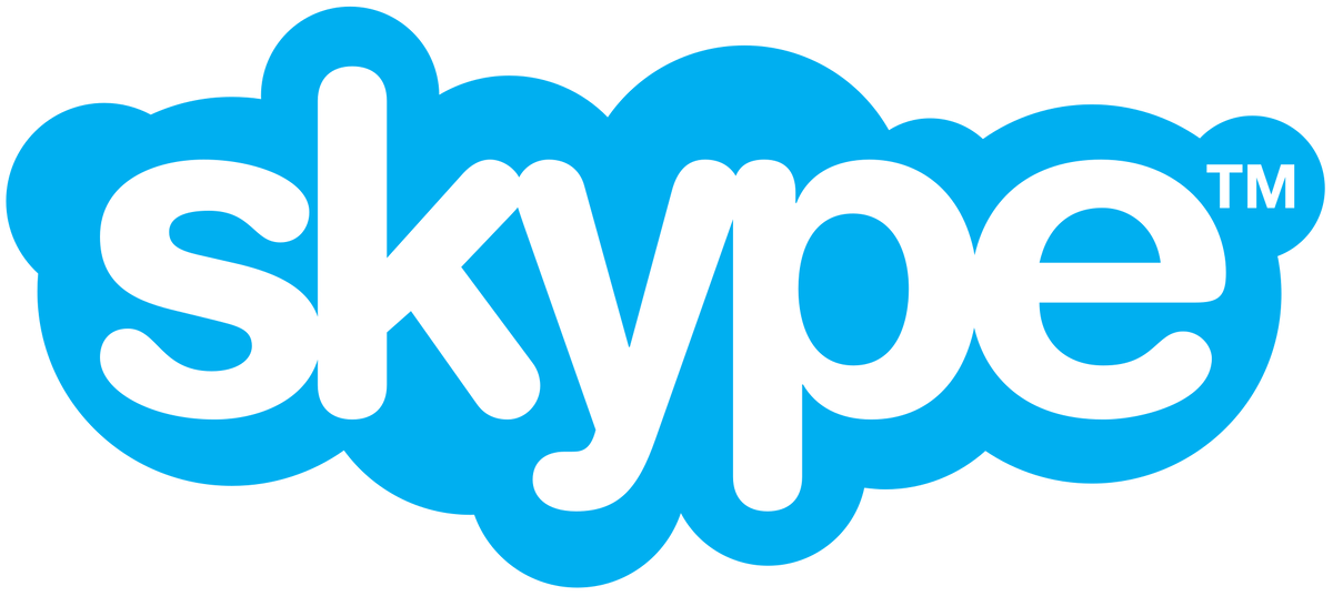 Skype на дистанционном обучении.