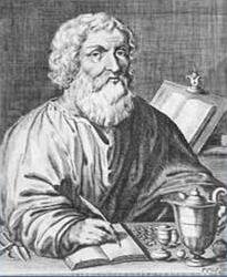 Гиппократ знаменитый древнегреческий целитель. Вошёл в историю как «отец медицины».
Родился около 460 г. до н. э.
на острове Кос в восточной части Эгейского моря.
