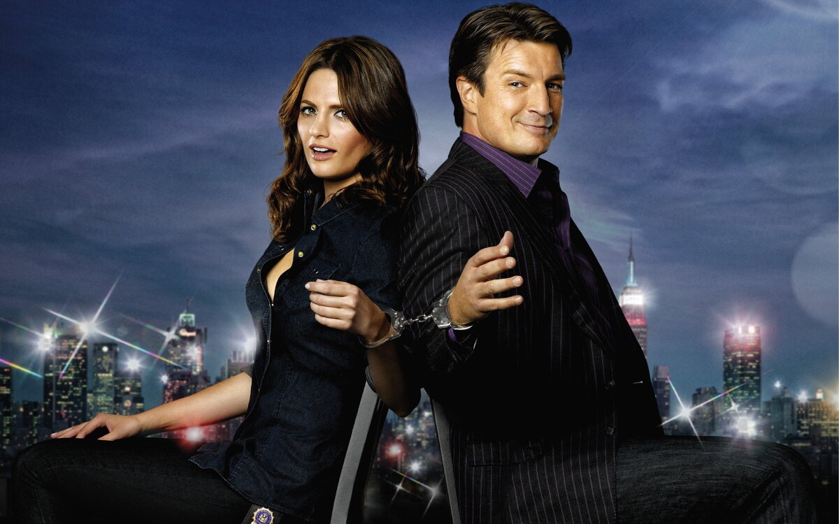 Постер сериала "Касл" / фото: wallpapersden.com