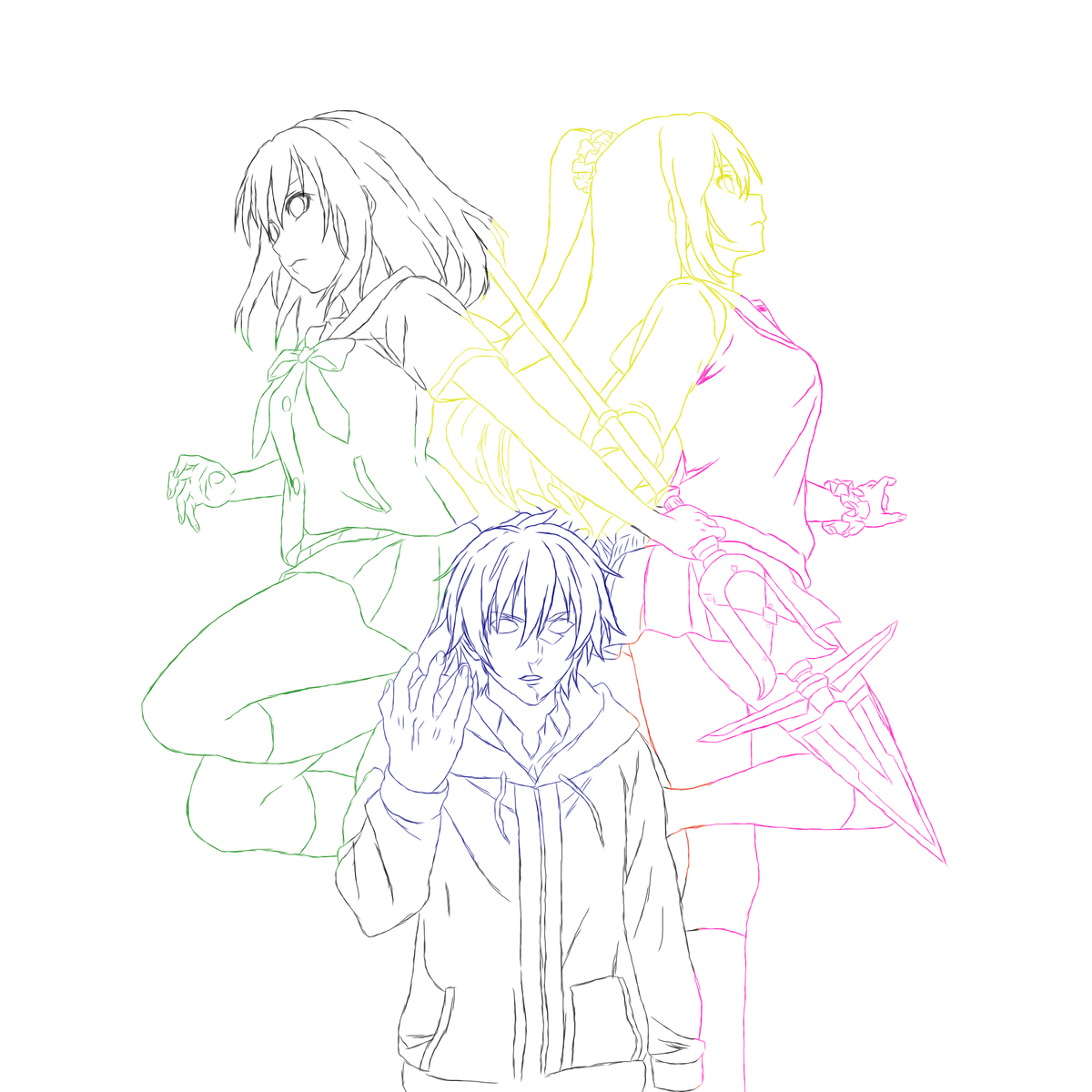 Аниме "Удар крови"