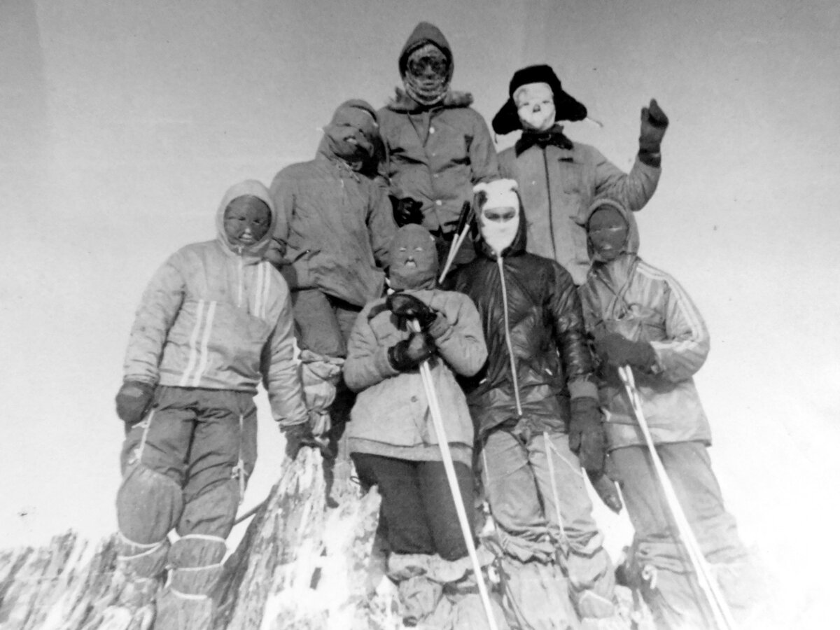 На вершине г.Иремель