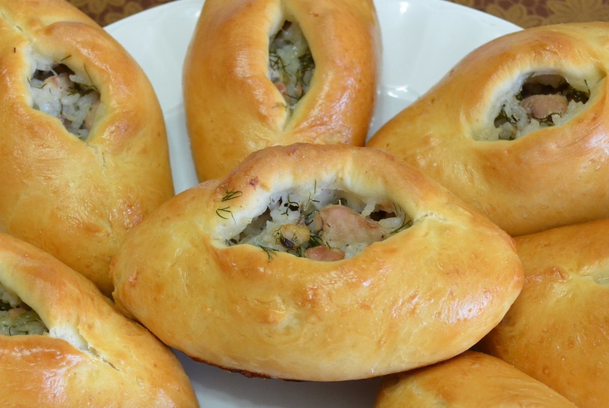 Расстегай с рыбой картинки