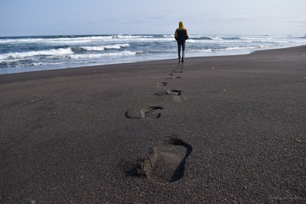 Халактырский пляж. Побережье Тихого океана